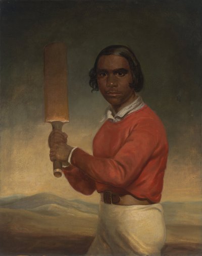 Portrait of Nannultera, a Young Poonindie Cricketer by J.M. Crossland